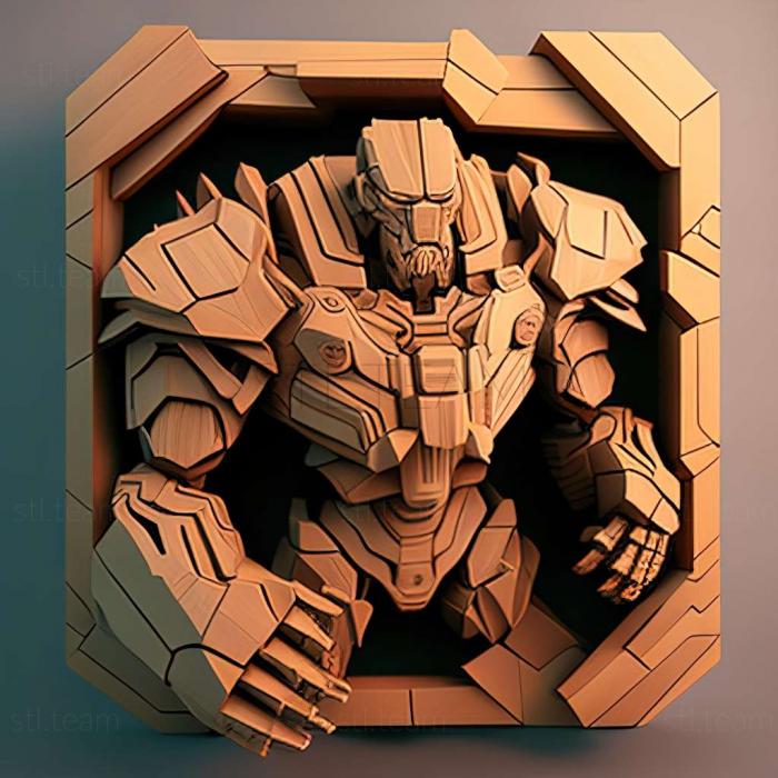 3D model De formers game (STL)